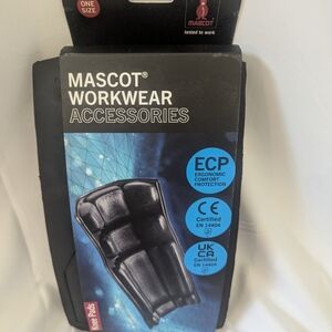 Mascot Black Workwear Knee Pads New In Package
